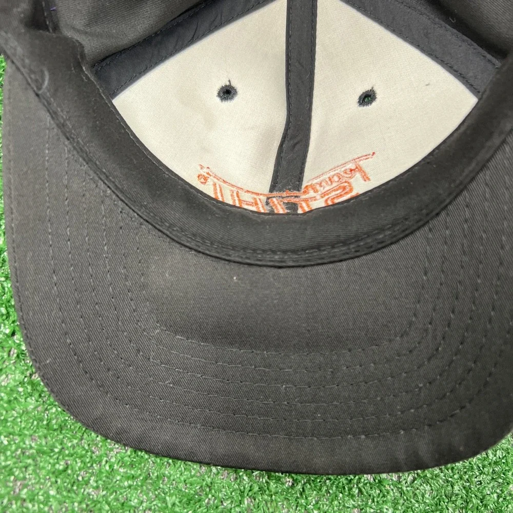 Team STIHL Outfitters Power Tools‎ Baseball Hat Cap Black Orange Logo Adjustable - Picture 6 of 8